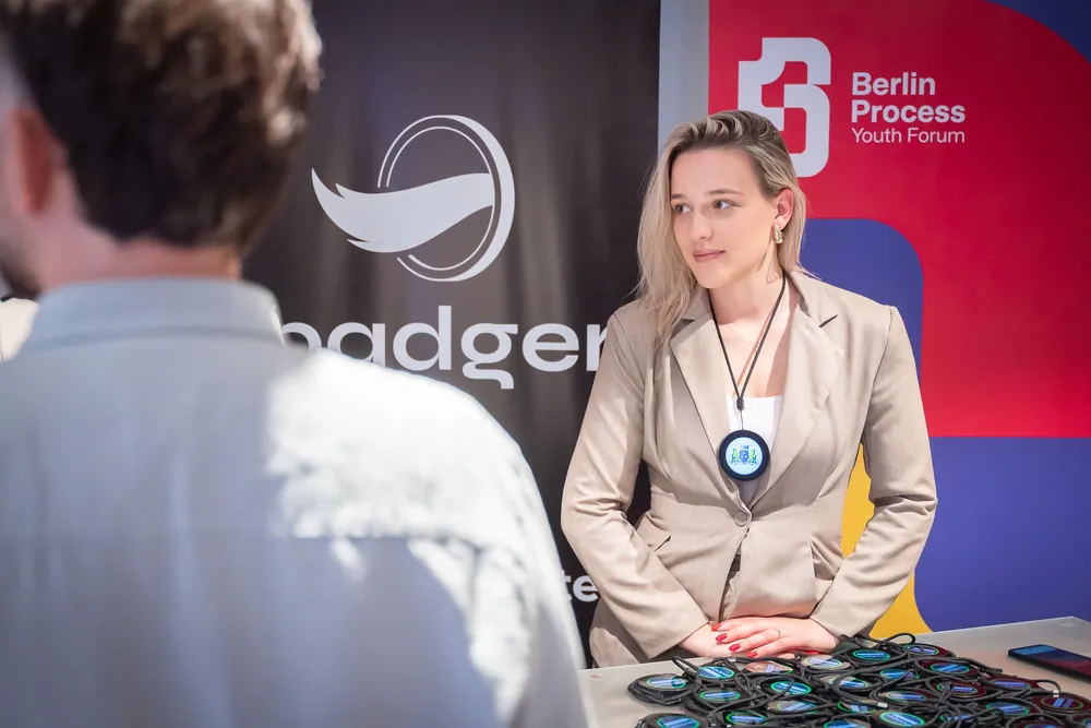 The Badger team operating at a RYCO event